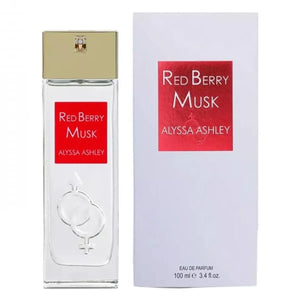 Alyssa Ashley Red Berry Musk Eau de Parfum for Unisex 100ml