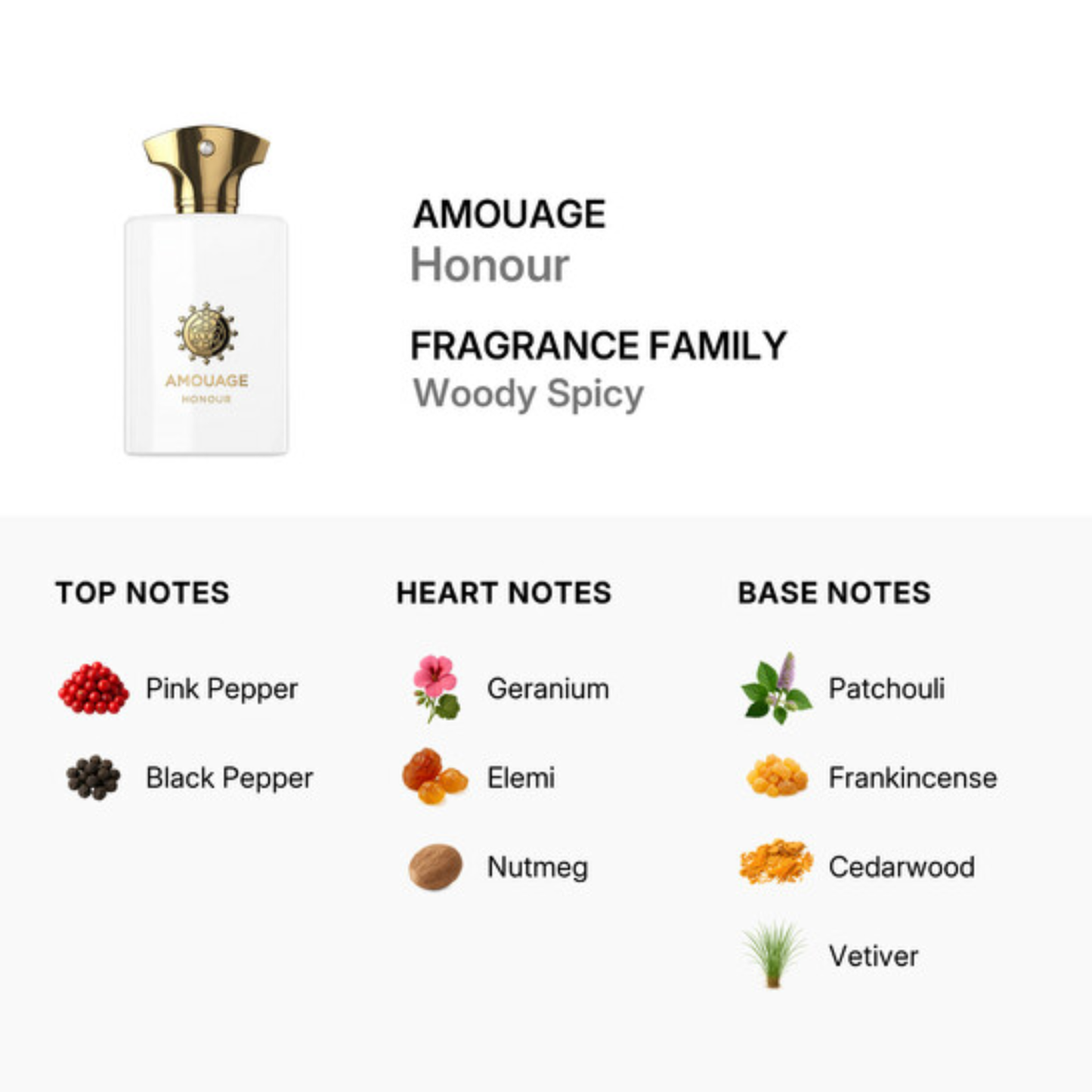 Amouage Honour Eau de Parfum M 100ml (New)