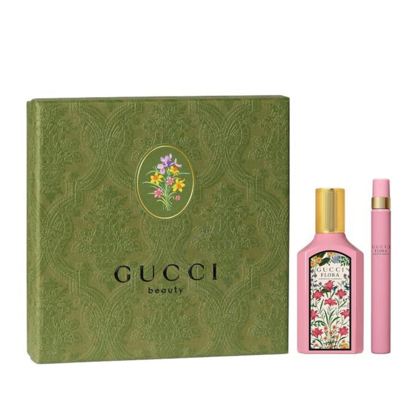 Gucci Ladies Flora Gorgeous Gardenia Gift Set