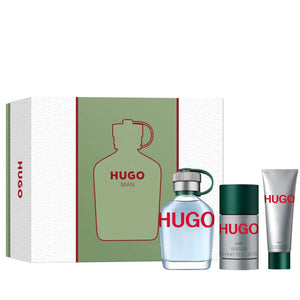 Hugo Boss Hugo Green Eau de Toilette for Men 125ml 3-Piece Gift Set