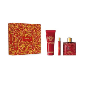 Versace Eros Flame Eau de Parfum for Men 3-Piece Gift Set