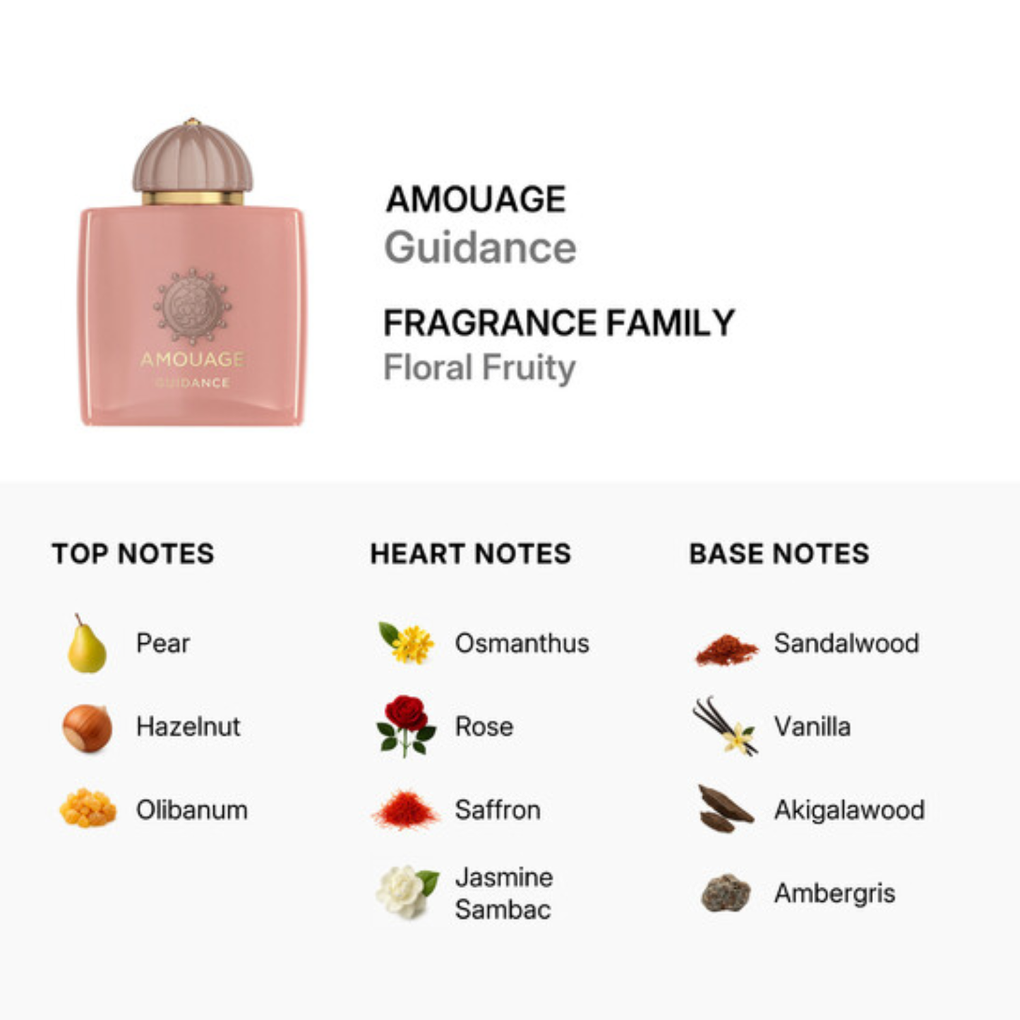 Amouage Guidance Eau de Parfum 100ml