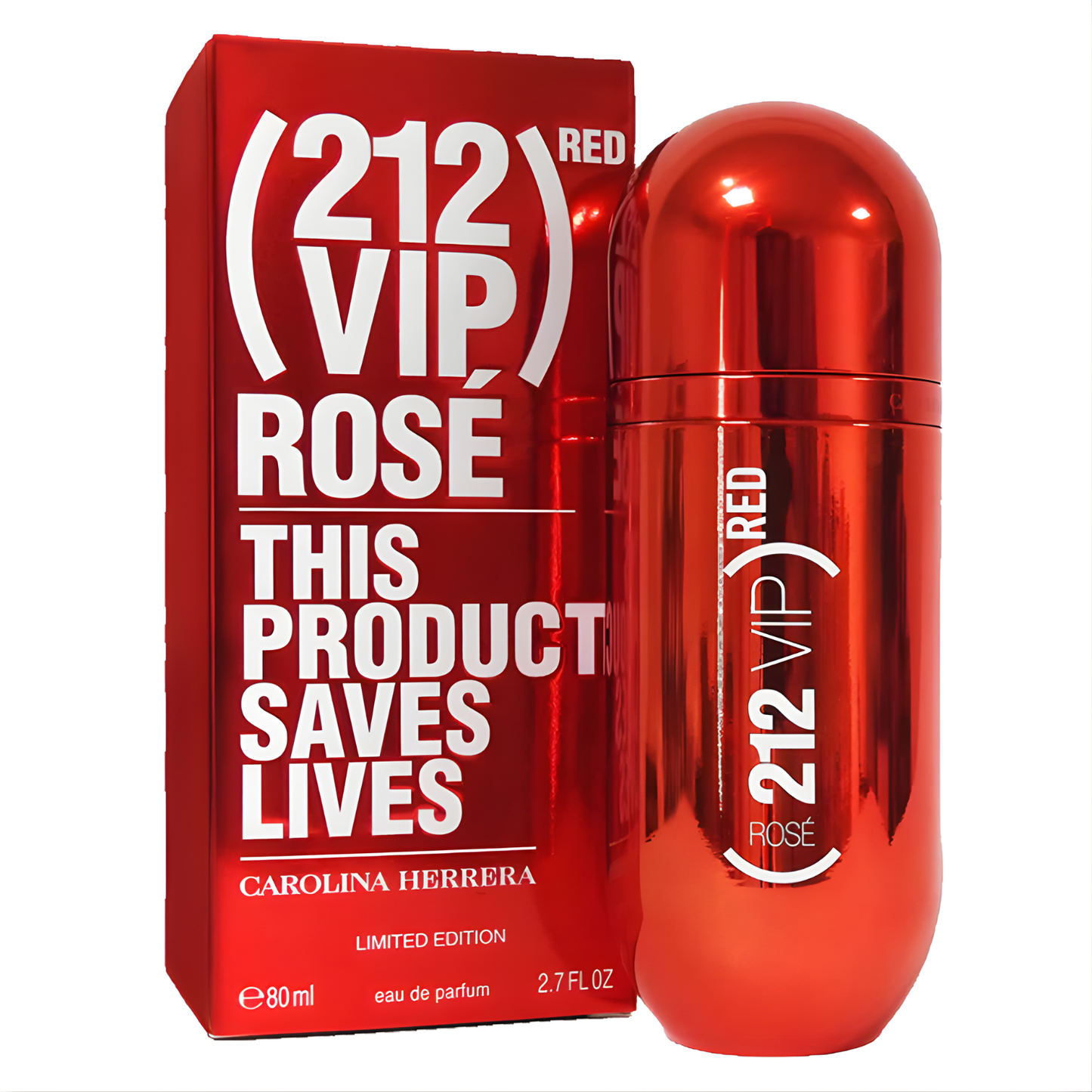 Ch 212 Vip Rose Red Eau de Parfum Women 80ml
