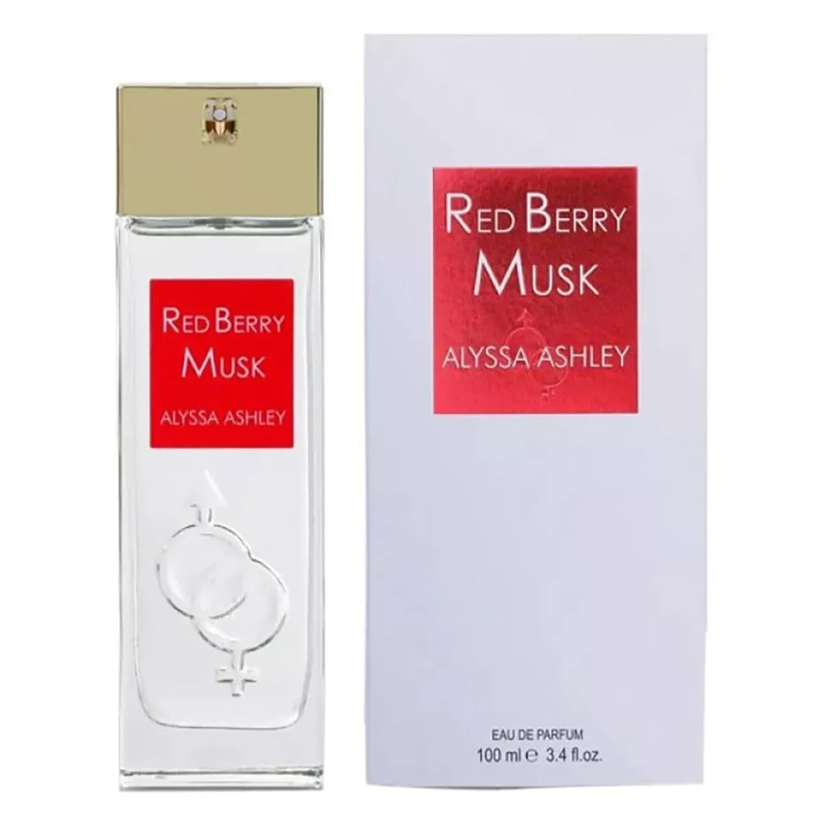 Alyssa Ashley Red Berry Musk Eau de Parfum for Unisex 100ml