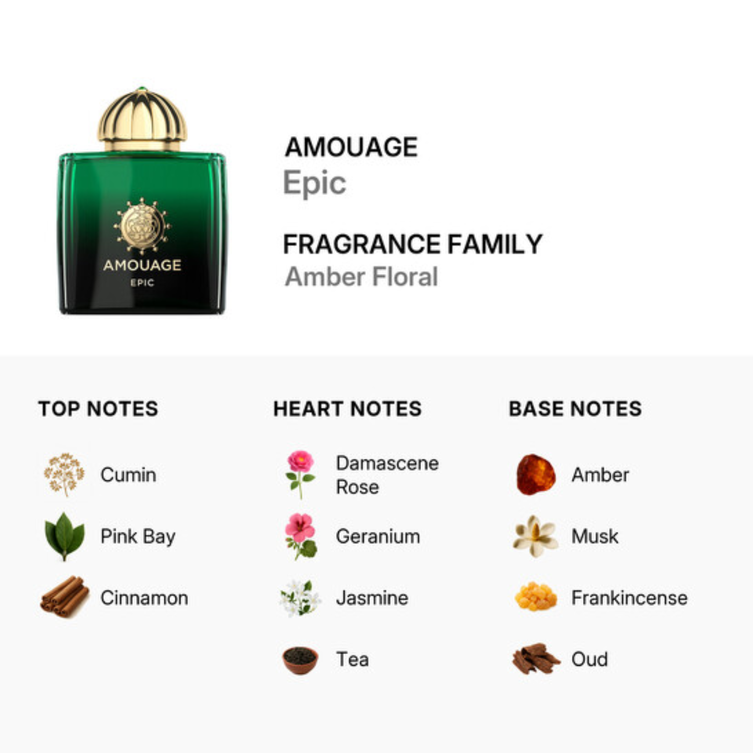 Amouage Epic Edp W 100Ml (New)