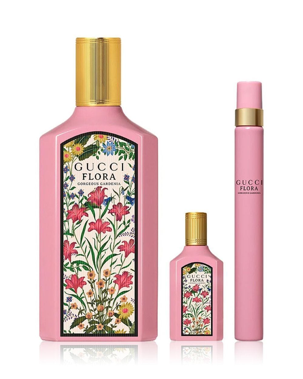 Gucci Flora Gorgeous Gardenia Eau de Parfum for Women 3-Piece Gift Set