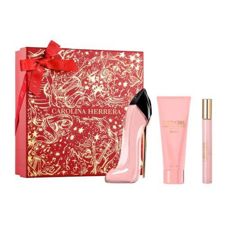 Carolina Herrera Good Girl Blush Eau de Parfum for Women Gift Set (EDP 80ml + Body Lotion 100ml + Mini 10ml)