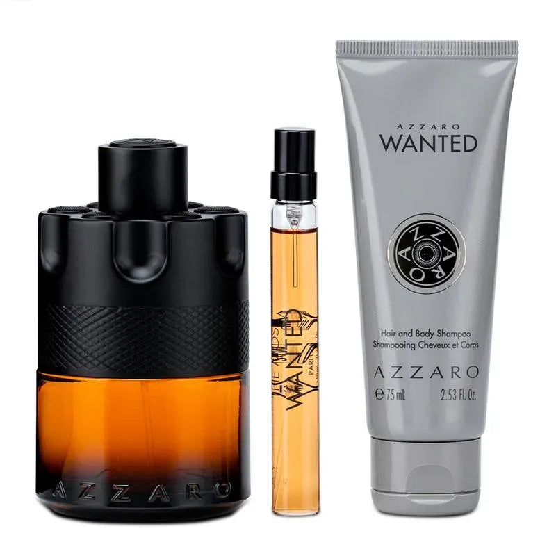 Azzaro The Most Wanted Parfum for Men Gift Set (Parfum 100ml + Mini 10ml + 75ml)
