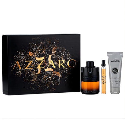Azzaro The Most Wanted Parfum 100ml+10ml+75ml 3Pcs Set