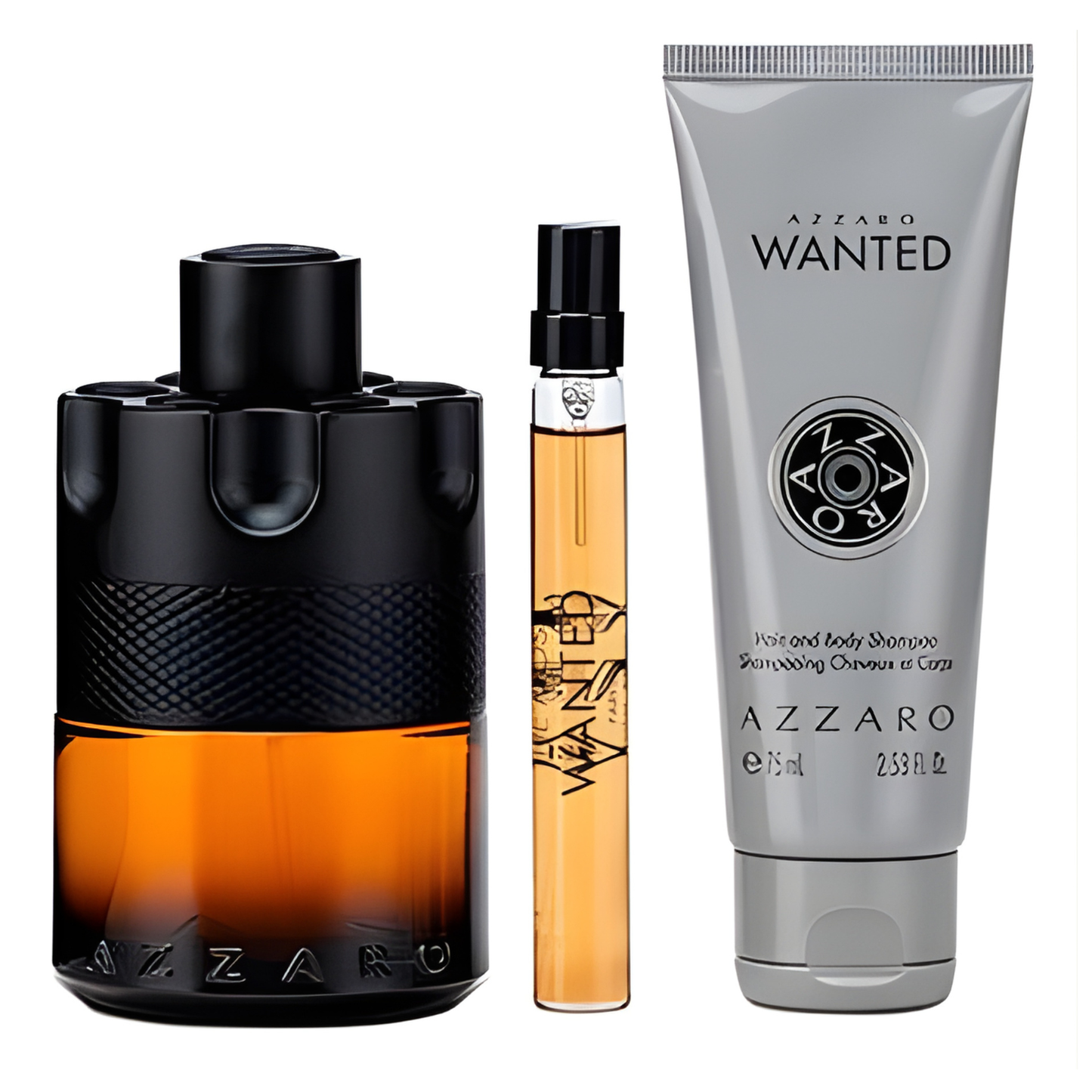 Azzaro The Most Wanted Parfum 100ml+10ml+75ml 3Pcs Set
