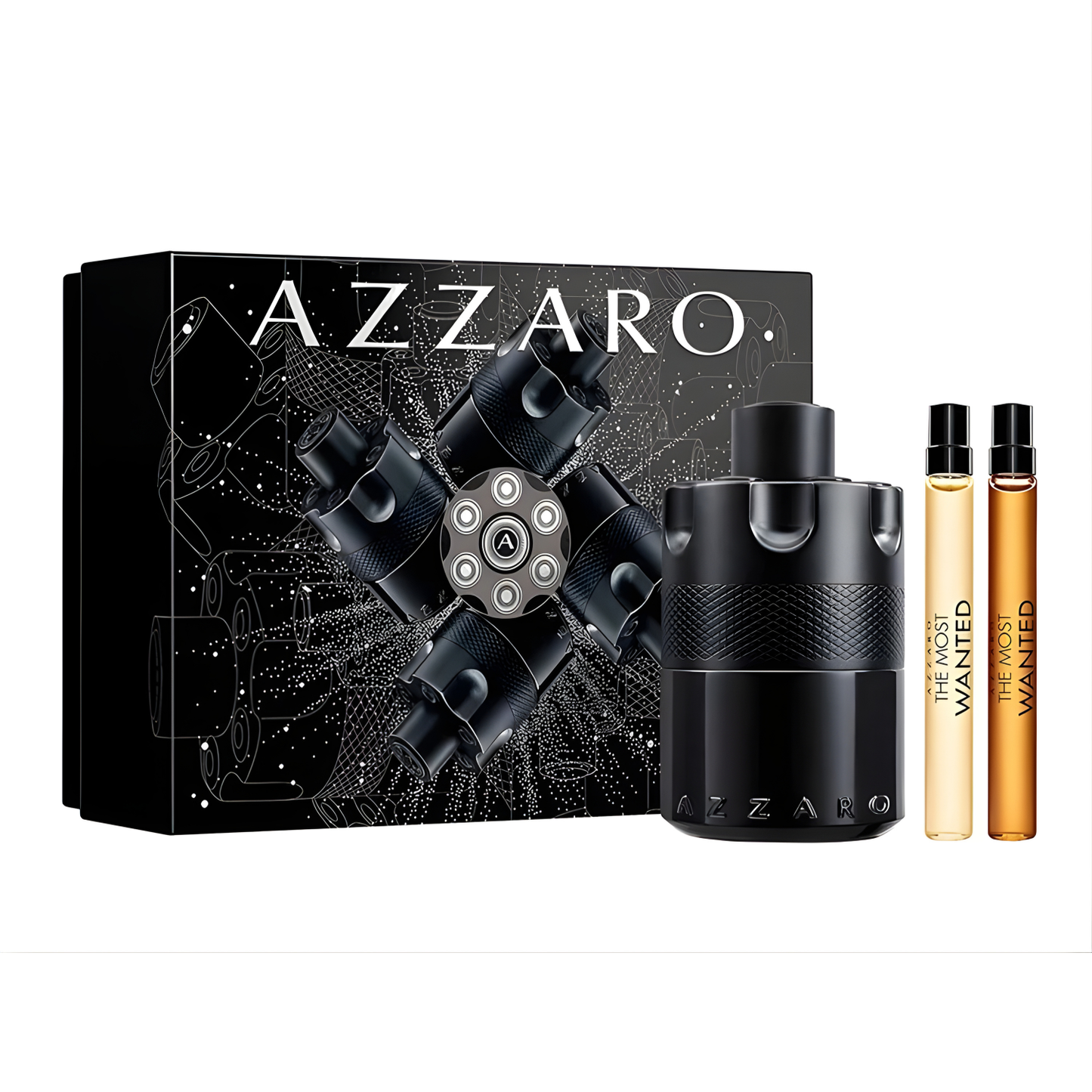 Azzaro Wanted The Most Intense M Eau de Parfum 100ml+10ml+10ml Parfum 3Pcs Set
