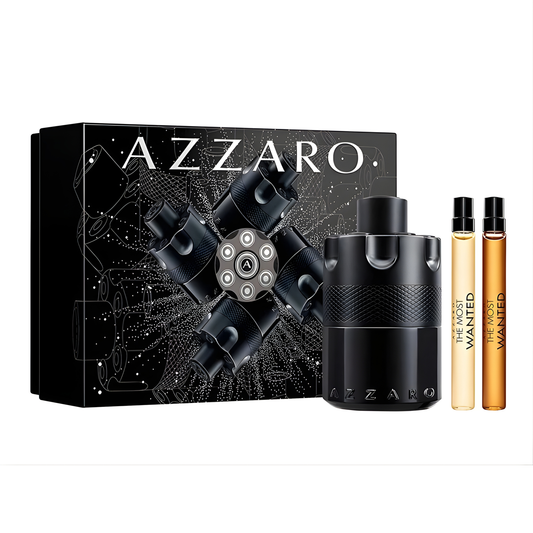 Azzaro Wanted The Most Intense M Eau de Parfum 100ml+10ml+10ml Parfum 3Pcs Set