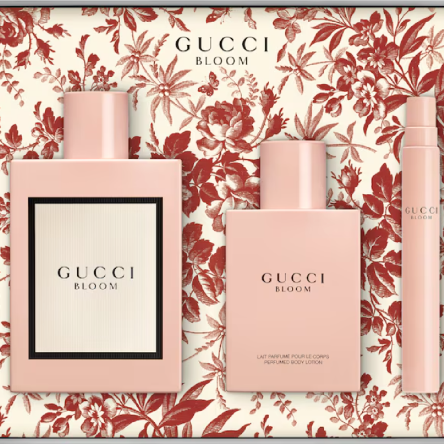 Gucci Bloom for Women Eau de Parfum 100ml + Eau de Parfum 10ml + BL 100ml Gift Set