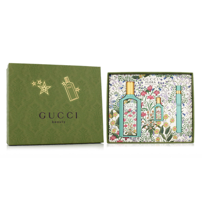 Gucci Flora Gorgeous Jasmine for Women Set Eau de Parfum 100ml + Eau de Parfum 10ml + Eau de Parfum 5ml