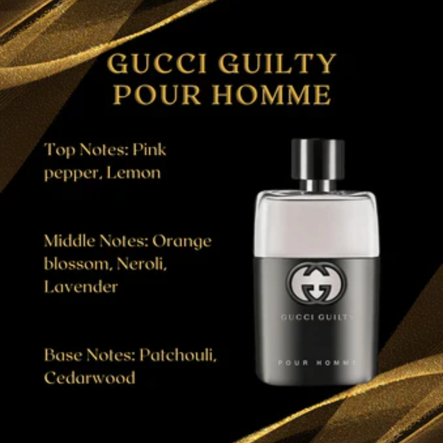 Gucci Guilty Pour Homme Eau de Toilette for Men 50ml
