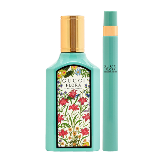 Gucci Ladies Flora Gorgeous Jasmine Gift Set Fragrances