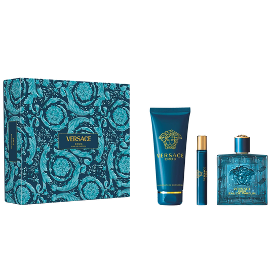 Versace Eros Eau de Parfum for Men 100ml Gift Set