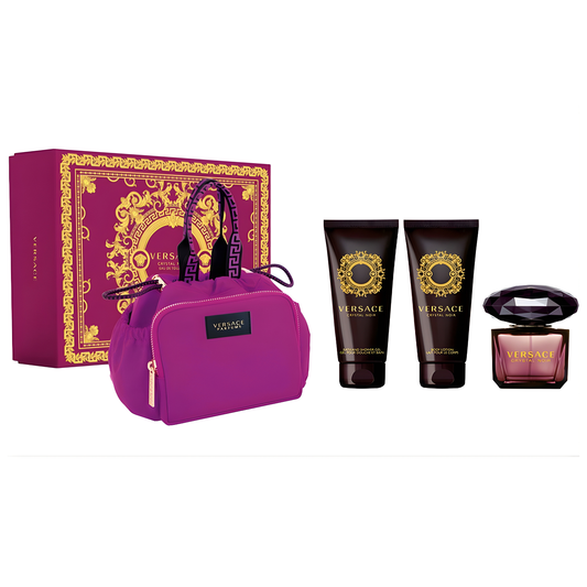 Versace Ladies Crystal Noir Gift Set Fragrances Eau de Toilette 100ml