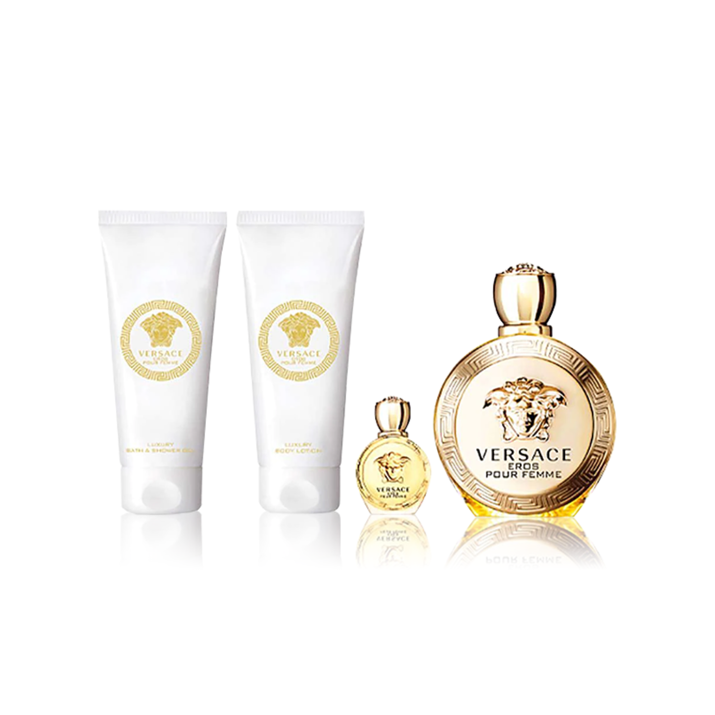 Versace Ladies Eros Pour Femme Gift Set Fragrances
