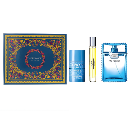 Versace Man Eau Fraiche 3 Piece Gift Set