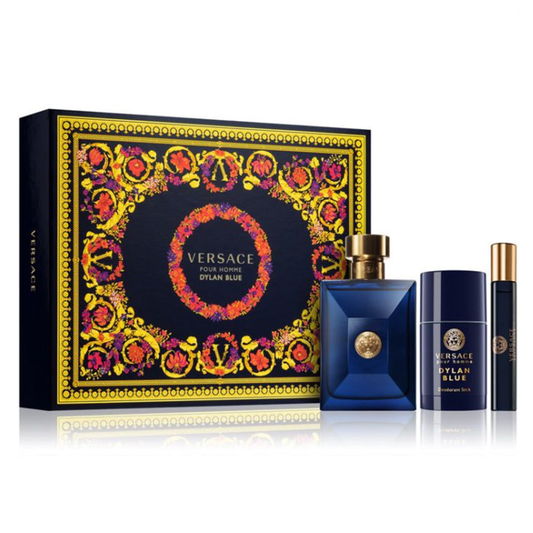 Versace Pour Homme Dylan Blue Set for Men Eau de Toilette