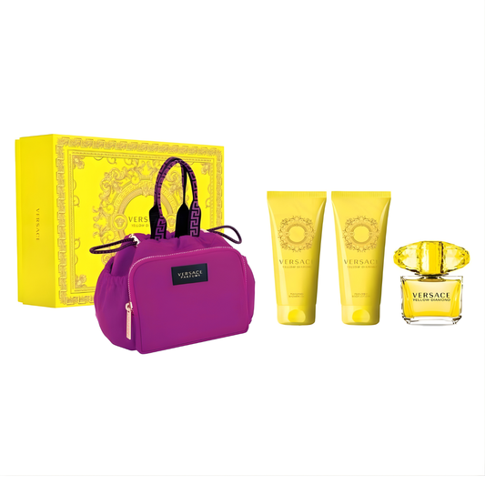 Versace Ladies Yellow Diamond Gift Set Fragrances Eau de Toilette