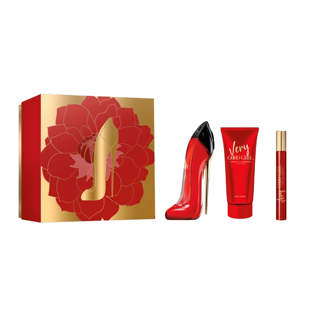 Carolina Herrera Very Good Girl Eau de Parfum for Women 80ml 3-Piece Gift Set