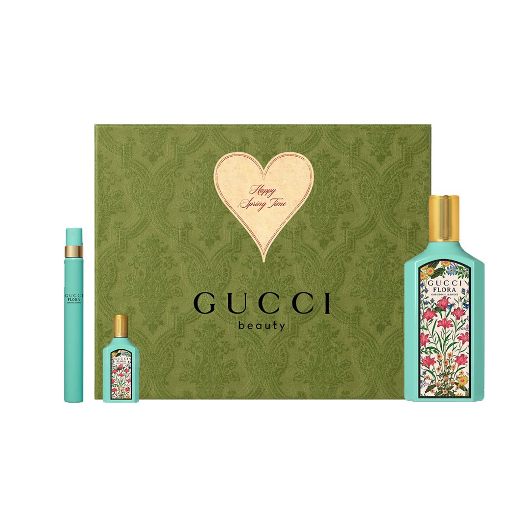 Gucci Flora Gorgeous Jasmine Eau de Parfum for Women Gift Set (EDP 100ml + Mini 10ml + Mini 5ml)