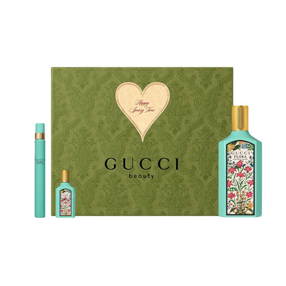 Gucci Flora Gorgeous Jasmine Eau de Parfum for Women Gift Set (EDP 100ml + Mini 10ml + Mini 5ml)