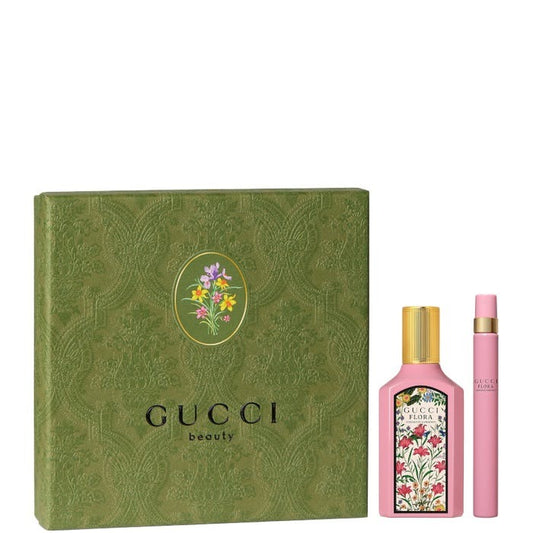 Gucci Flora Gorgeous Gardenia Eau de Parfum for Women Gift Set (EDP 50ml + Pen Spray 10ml)